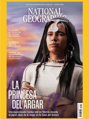 Portada de National Geographic, la princesa de El Argar