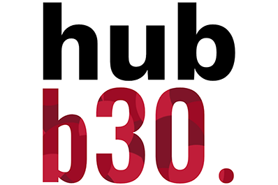 Logotip del HUB B30